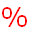 %